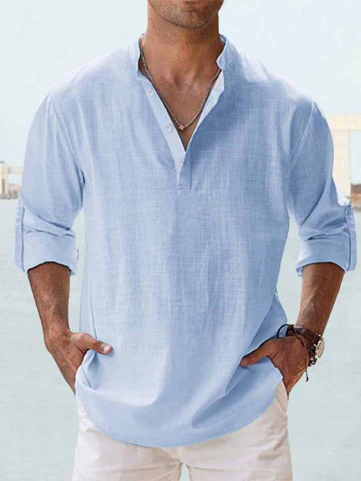 Glen | Breathable Linen Shirt