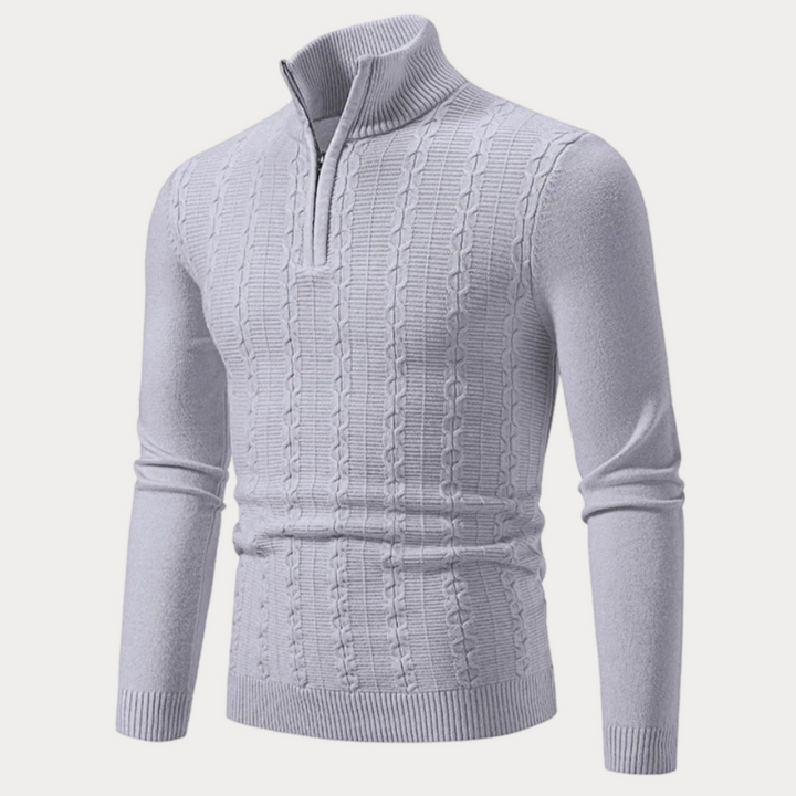 ALFRED™ – Slim-Fit Half-Zip Sweater for Men