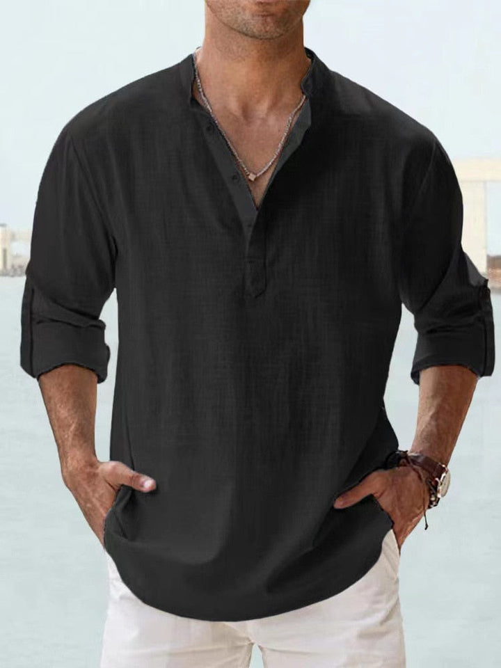 Glen | Breathable Linen Shirt