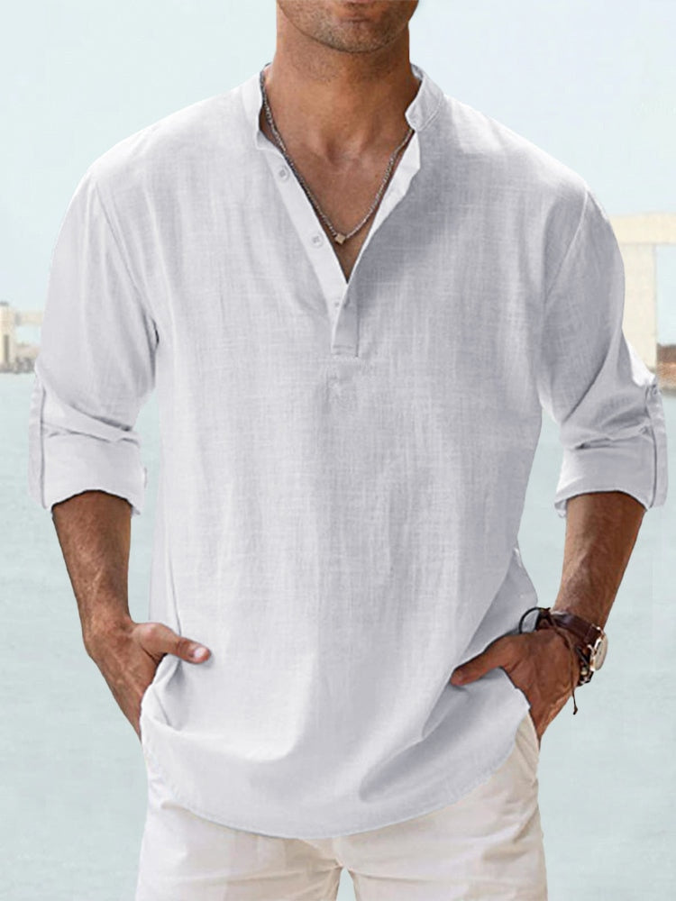 Glen | Breathable Linen Shirt