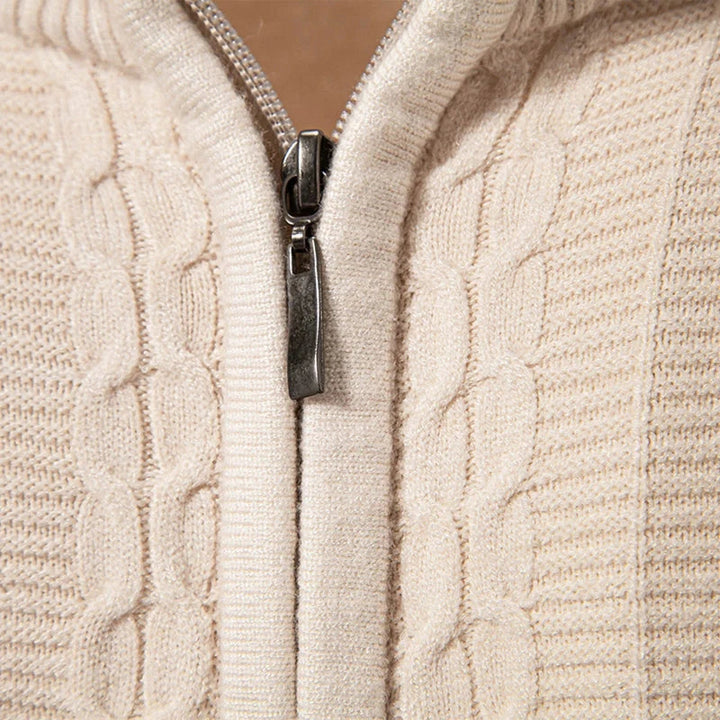 ALFRED™ – Slim-Fit Half-Zip Sweater for Men