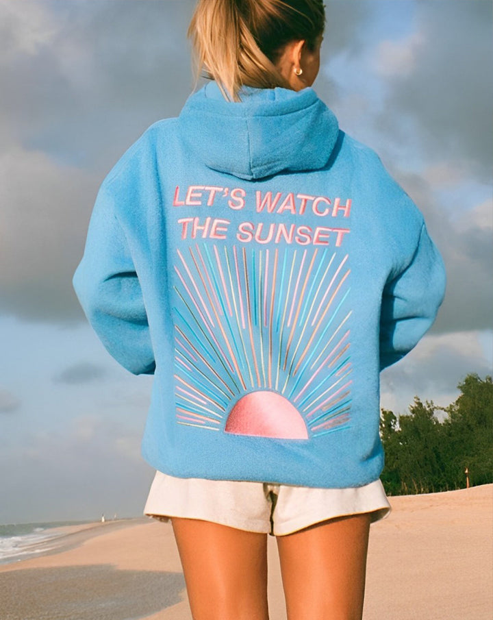 SUNSET™ – Oversized Hoodie for Women