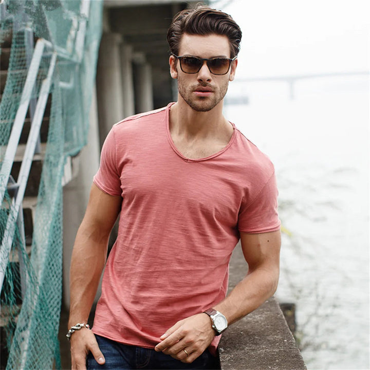 Winslow | Ultra-Soft V-Neck Tee