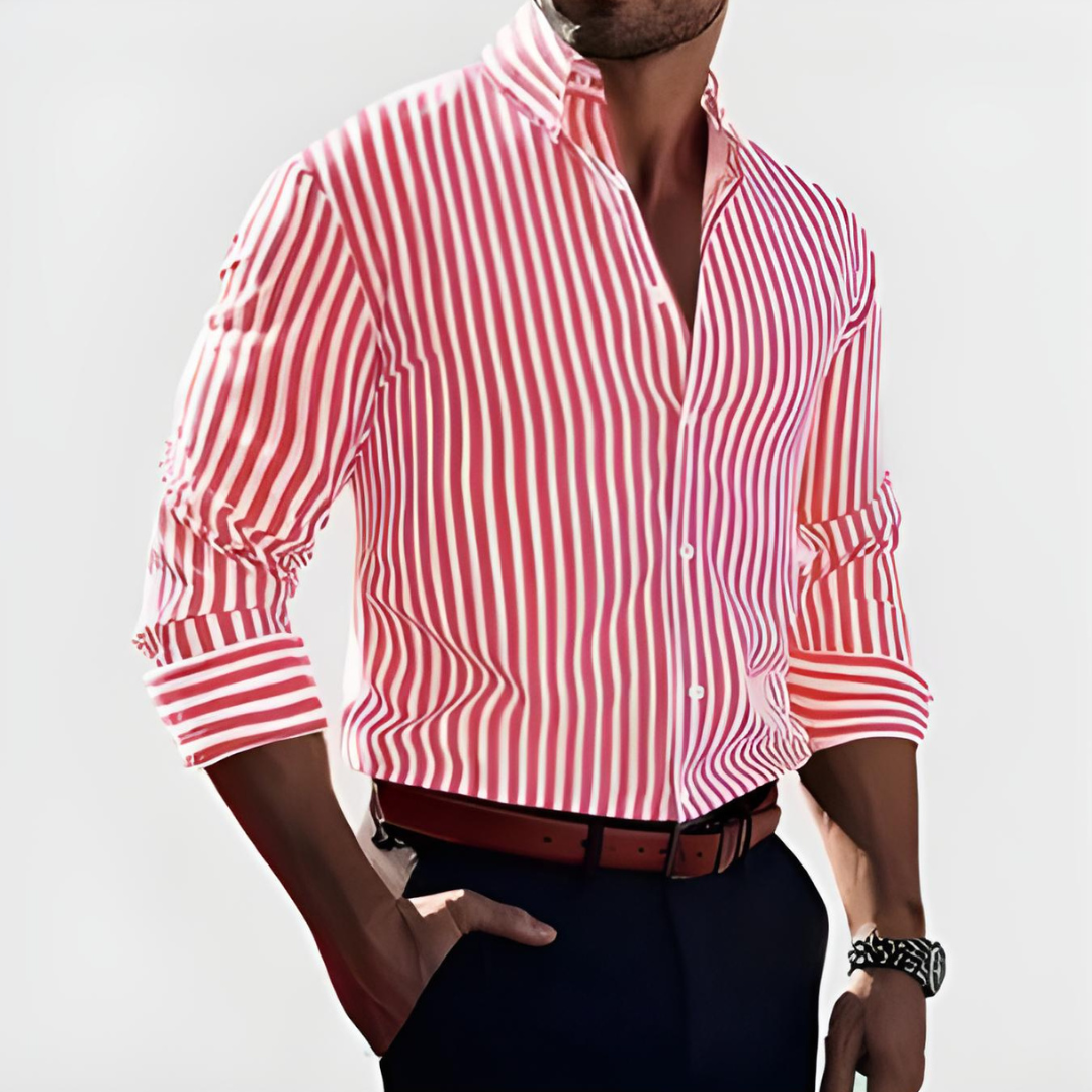 Stefano | Elegant Striped Shirt