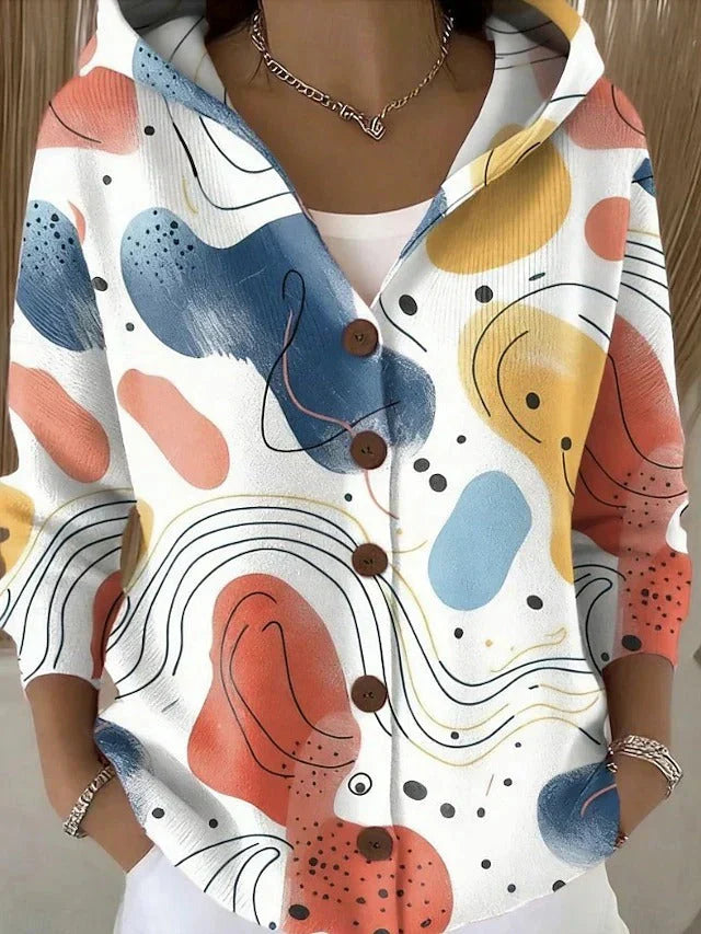 Cassidy - Artistic Warm Cardigan