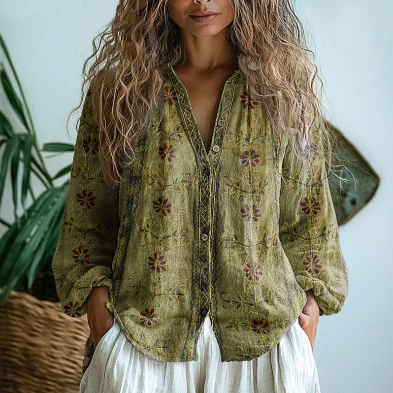Doris | Boho Relaxed Blouse