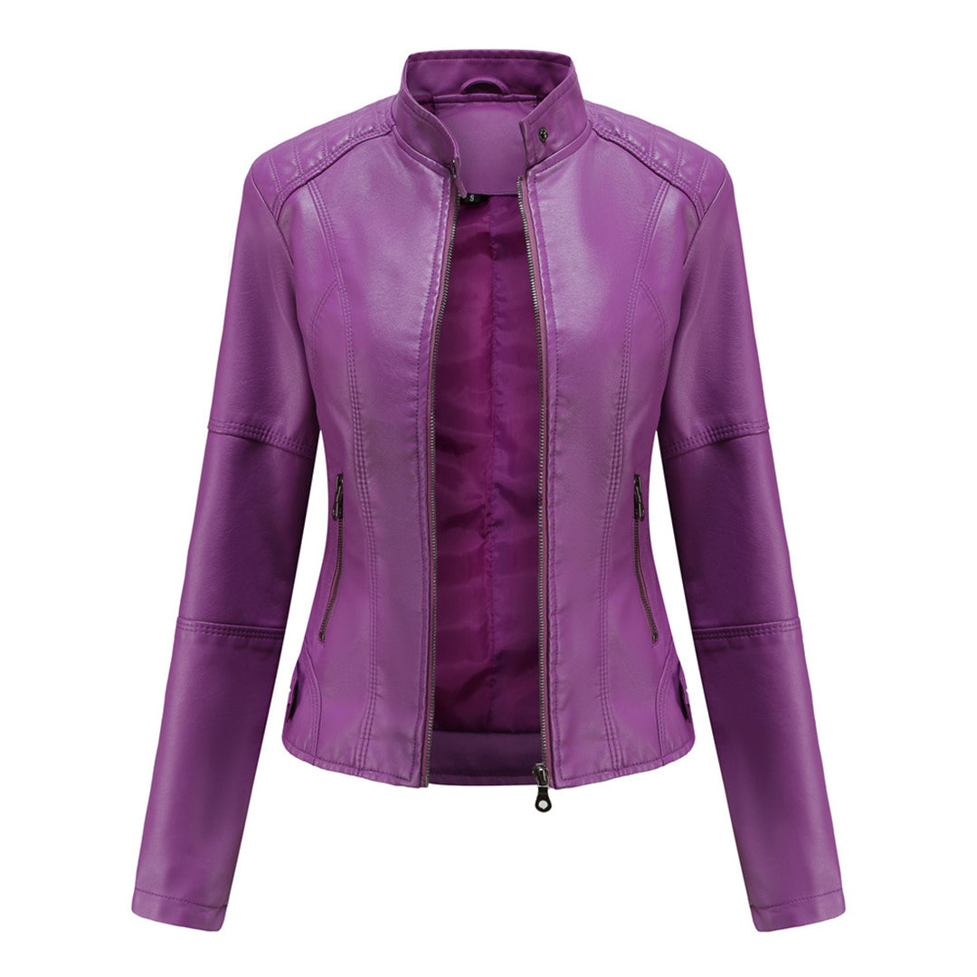 VERA™ – Luxury Leather Jacket for Women