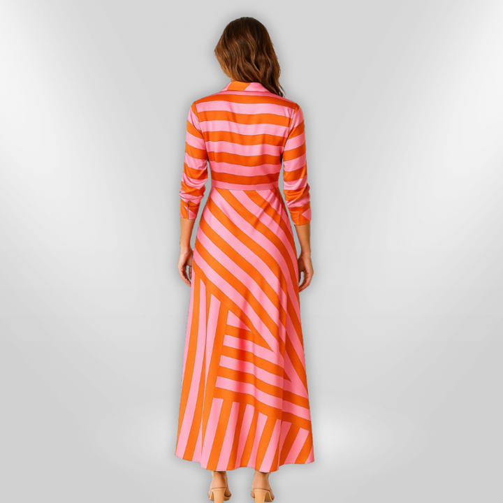 EDNA™ – Wrap Dress with a Bold Print