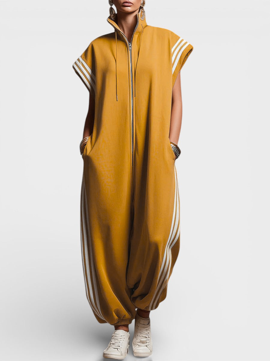Colette | Zip Neck Jumpsuit