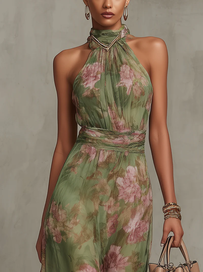 Evelyn | Elegant Floral Summer Dress