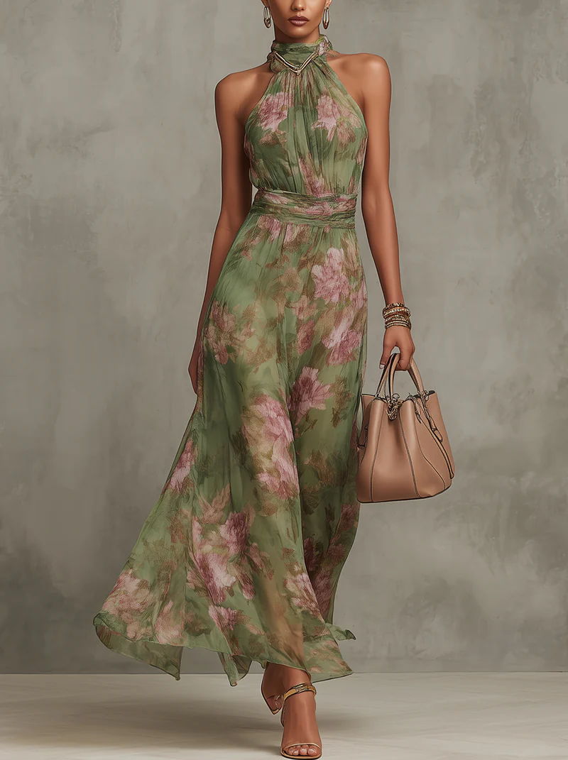 Green Floral