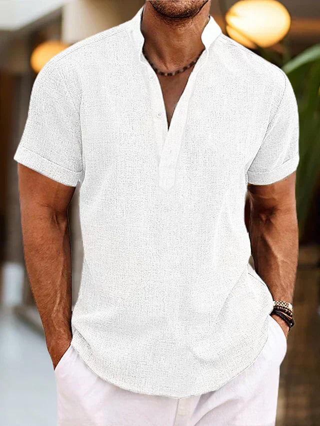 Lawrence | Classic Henley Shirt