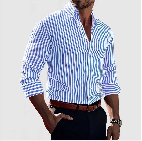 Stefano | Elegant Striped Shirt