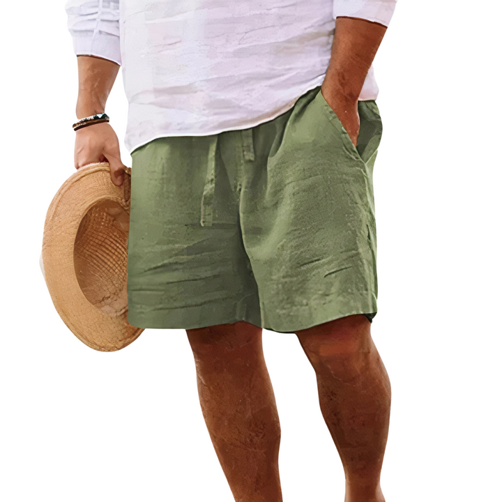 Andy - Men's Summer Cotton Linen Shorts