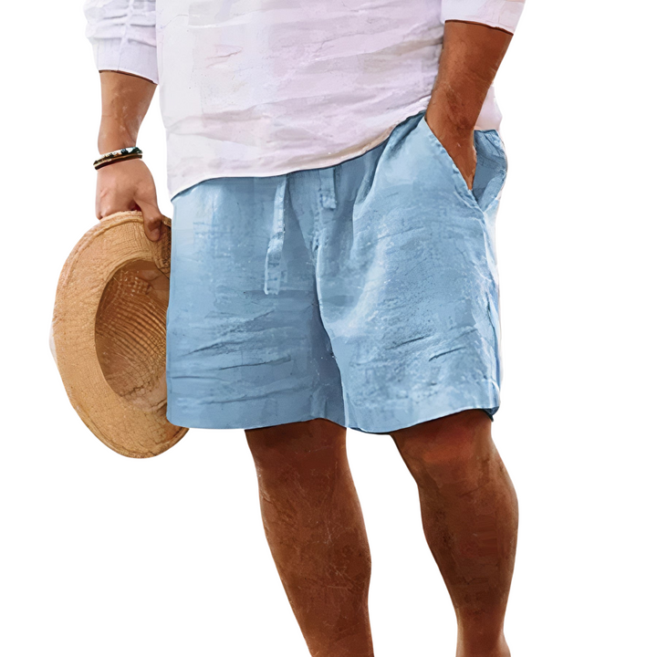 Andy - Men's Summer Cotton Linen Shorts