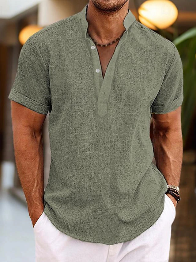Lawrence | Classic Henley Shirt