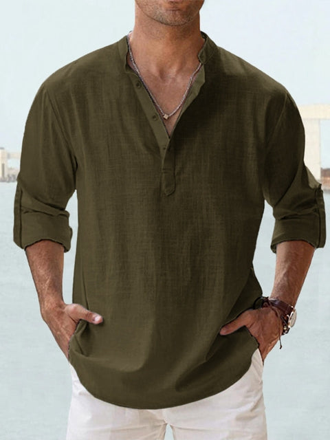 Glen | Breathable Linen Shirt