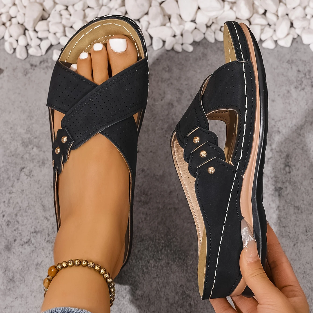 Rosemary | Orthopedic Wedge Sandals