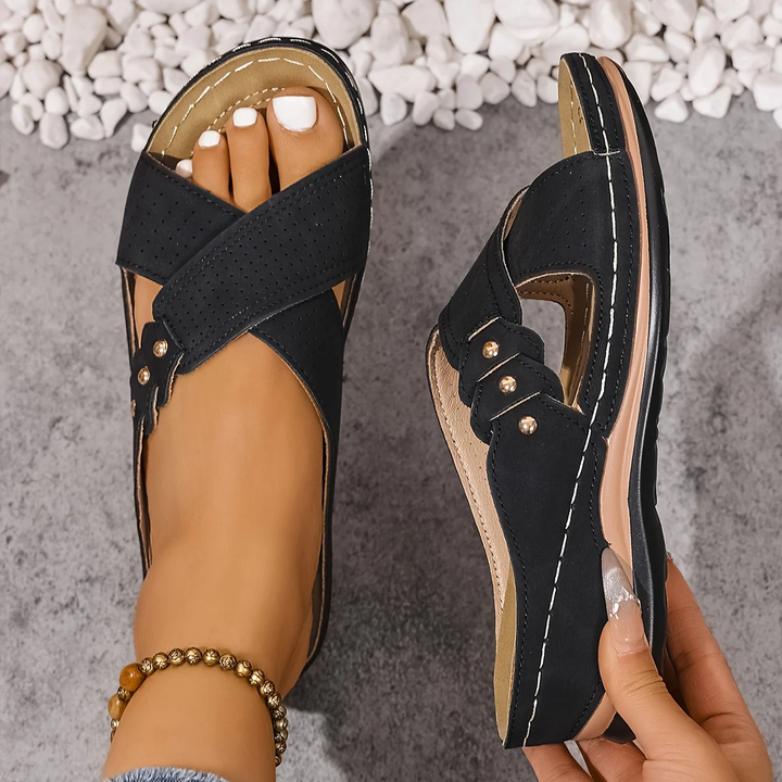 Rosemary | Orthopedic Wedge Sandals