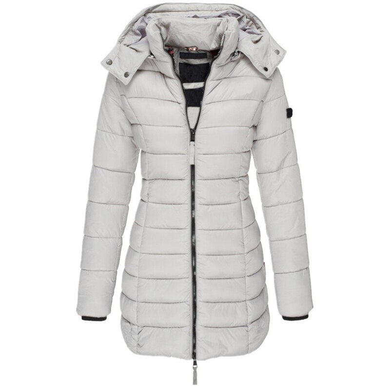 MILDRED™ – Warm Hooded Down Jacket for Women