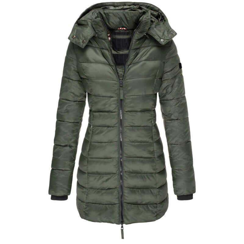 MILDRED™ – Warm Hooded Down Jacket for Women