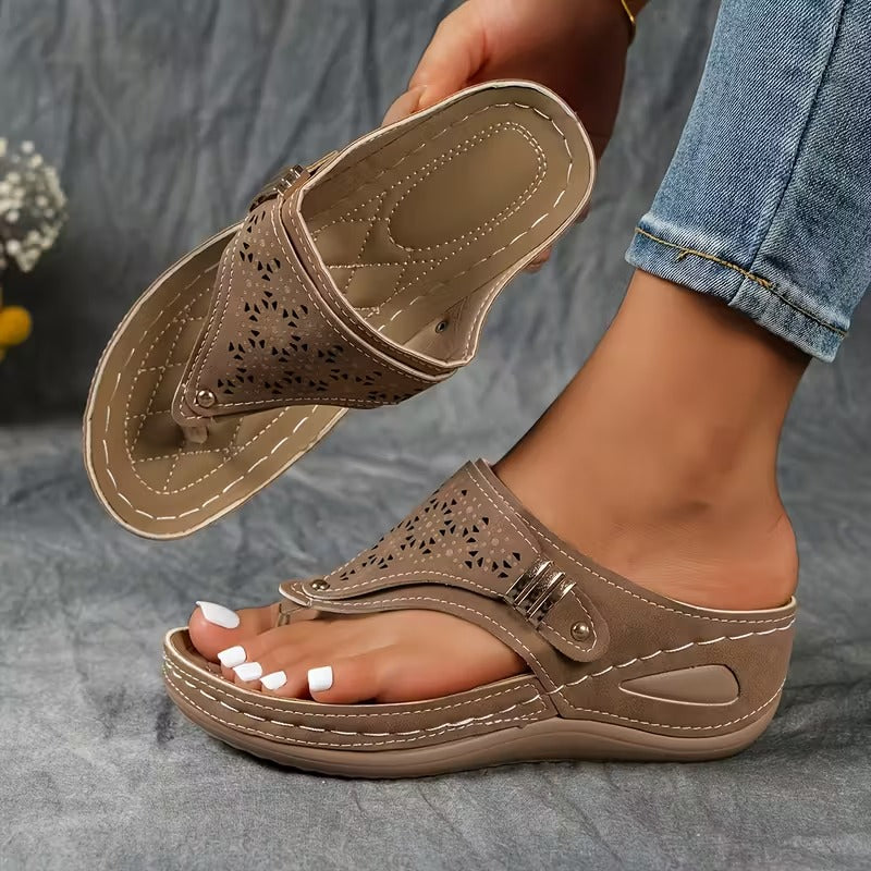 Constance | Wedge Support Sandals
