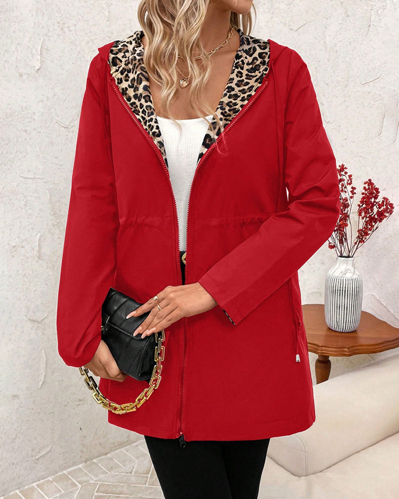 Brenda | Reversible Hooded jacket