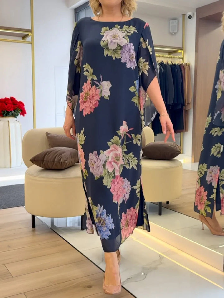 Bernadette | Floral Print Maxi Dress