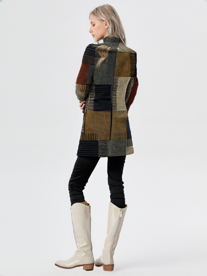 MURIEL™ – Elegant Patterned Blazer for Women