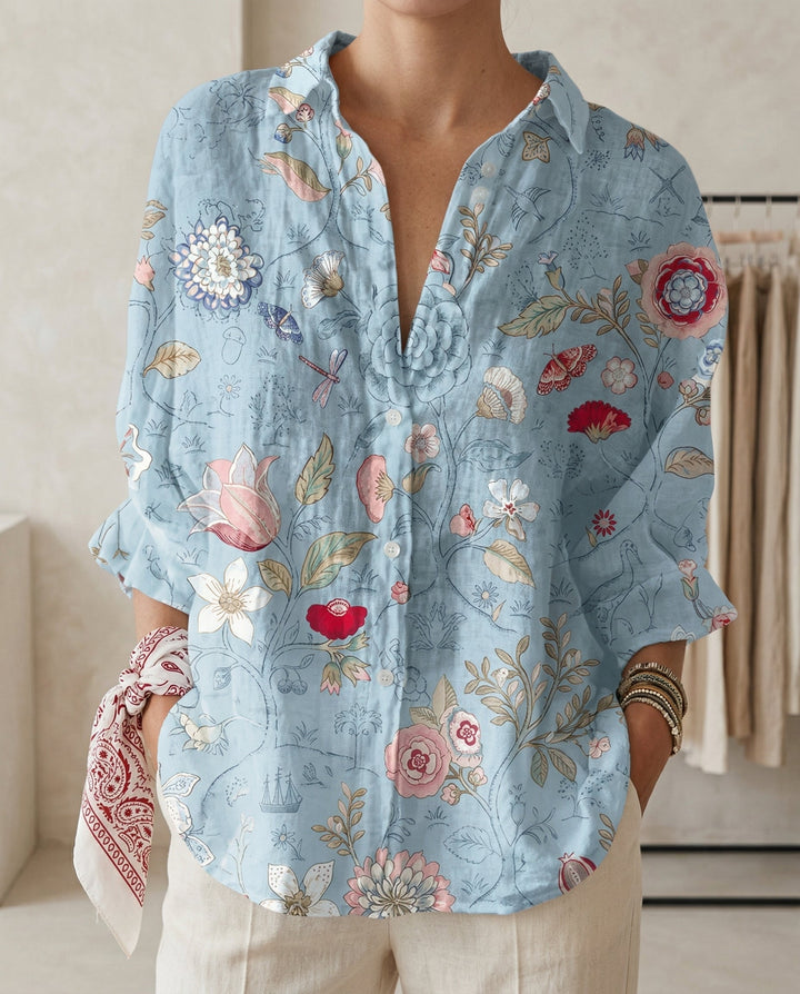 Light Blue Floral