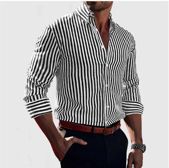 Stefano | Elegant Striped Shirt