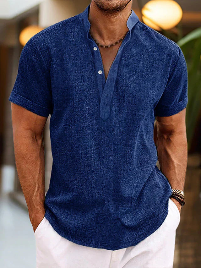 Lawrence | Classic Henley Shirt