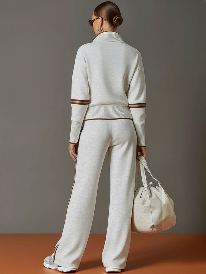 Elaine | Wide-Leg Trouser and Blouse Set