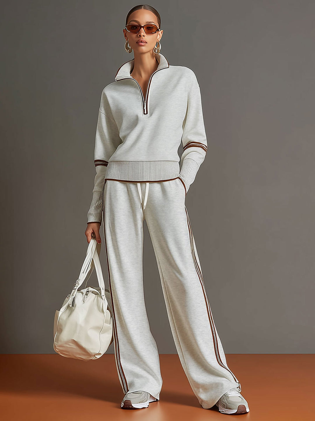 Elaine | Wide-Leg Trouser and Blouse Set