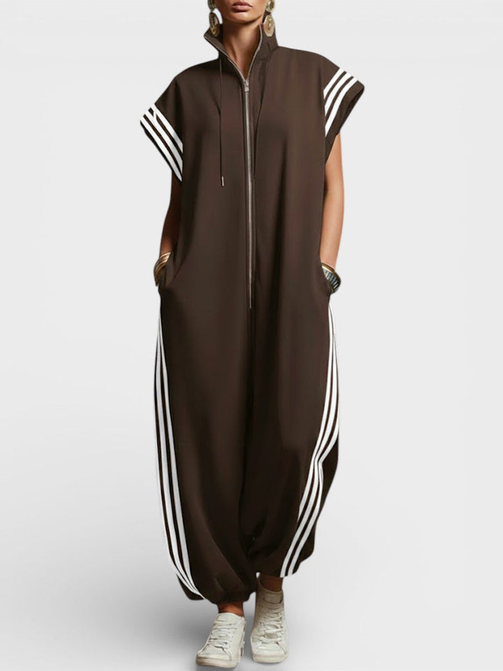 Colette | Zip Neck Jumpsuit