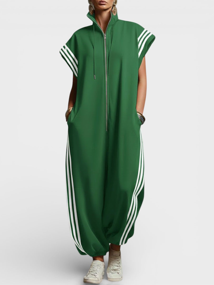Colette | Zip Neck Jumpsuit