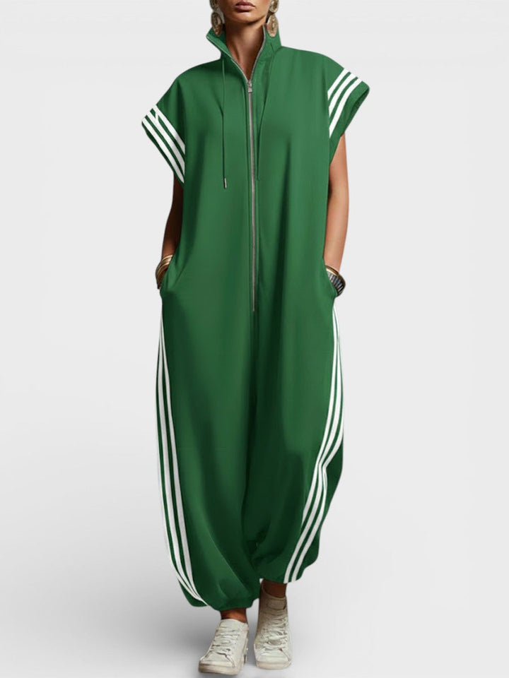 Colette | Zip Neck Jumpsuit