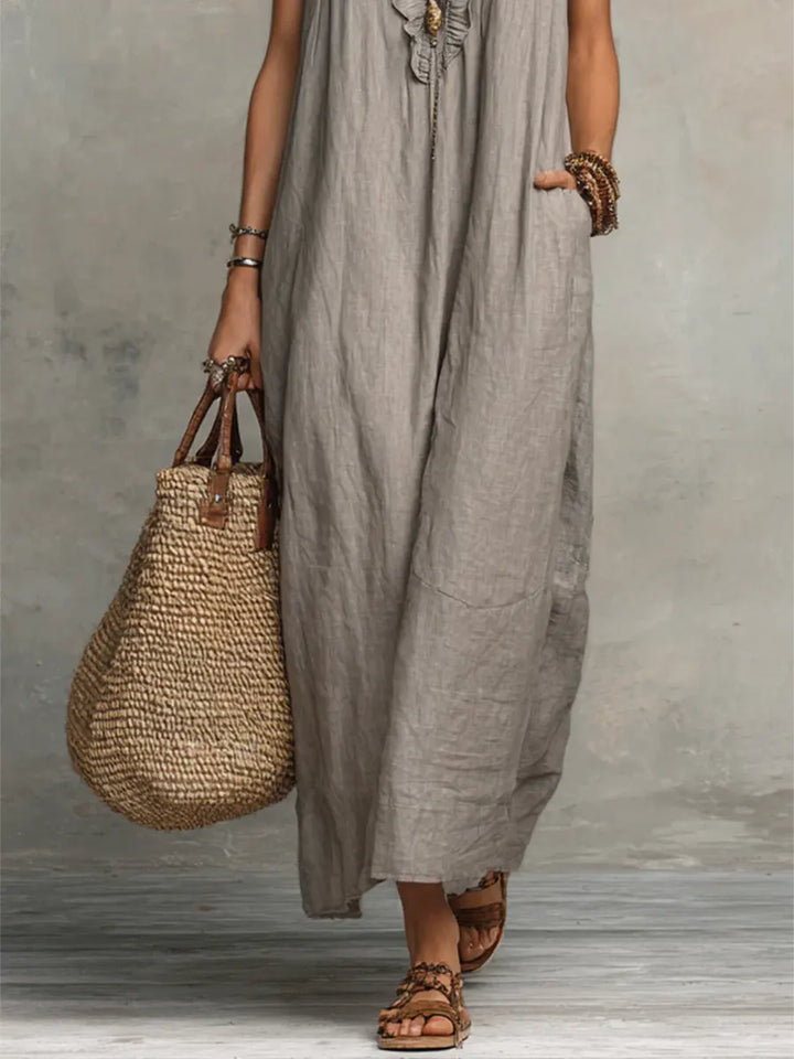 Evelyn | Elegant Bohemian Maxi Dress