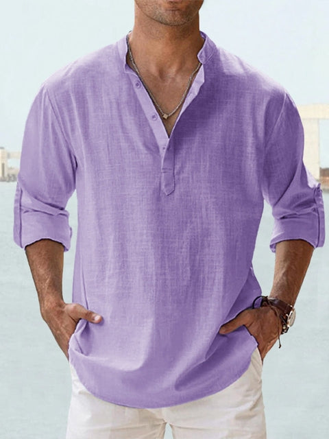 Glen | Breathable Linen Shirt