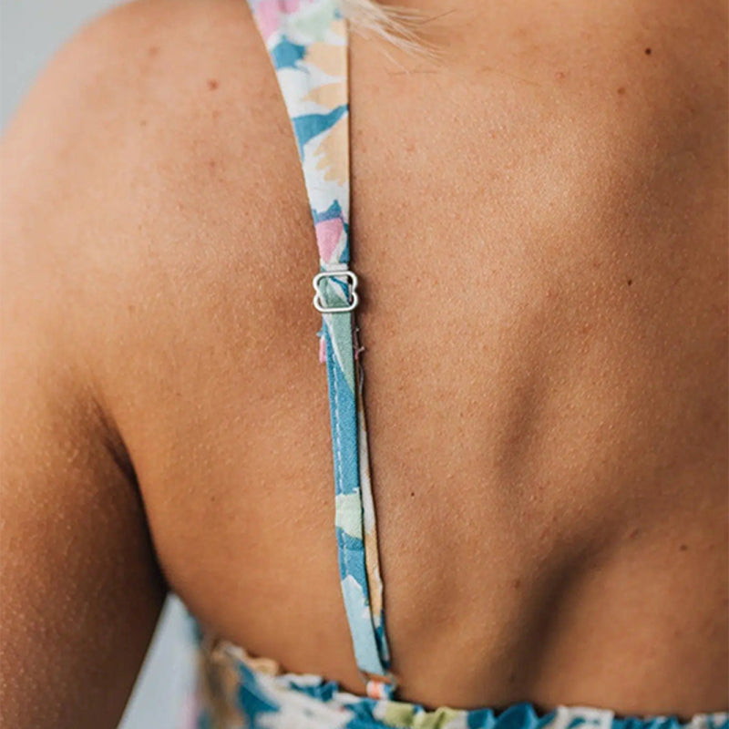 Joyce | Floral Maxi Dress with Smocked Bodice