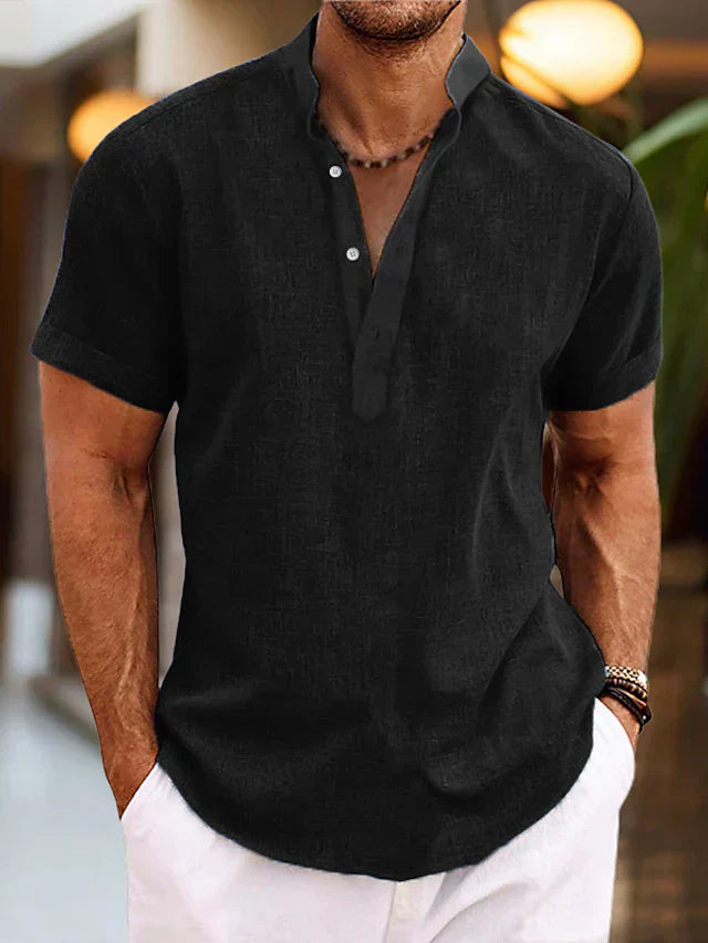 Lawrence | Classic Henley Shirt