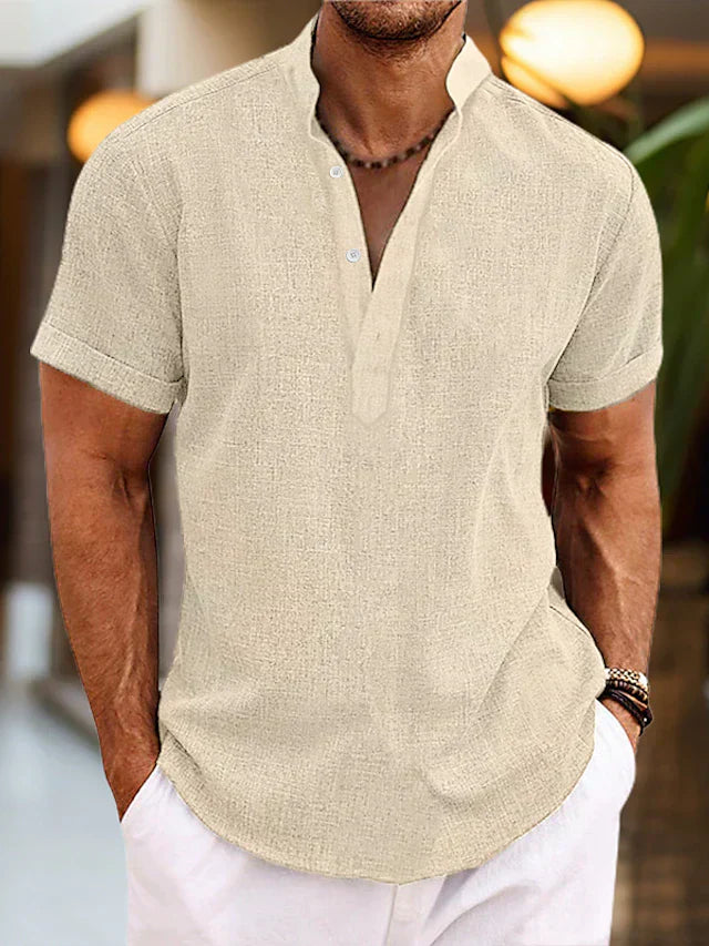 Lawrence | Classic Henley Shirt